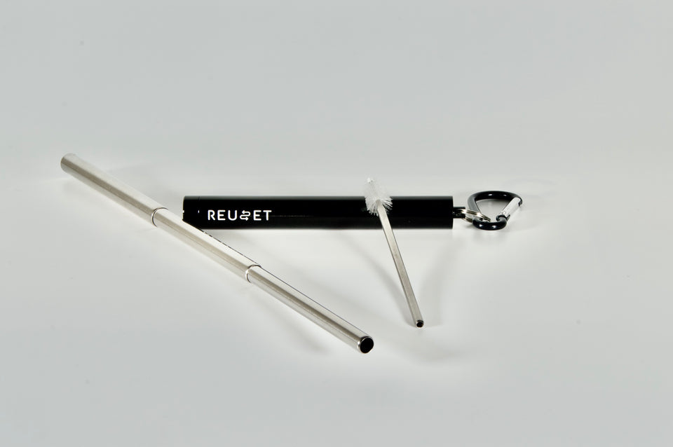 Collapsible Reusable Straw